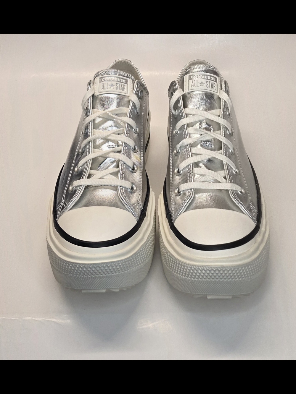 New Converse Chuck Taylor All Star Lift Double Stack Platform Sneakers Men's 10 - Picture 9 of 13
